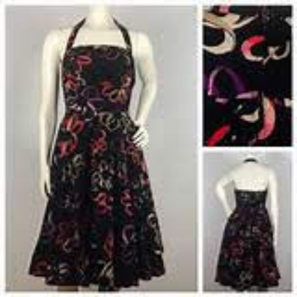 Anthropologie retro floral sundress - Picture 3 of 3